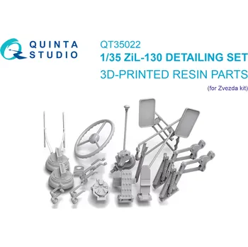 Plastikový model Quinta studio 1/35 ZiL-130 detailing set (ZVE)