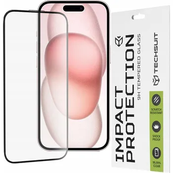 Tvrzené sklo Techsuit pro Apple iPhone 15, 1 ks