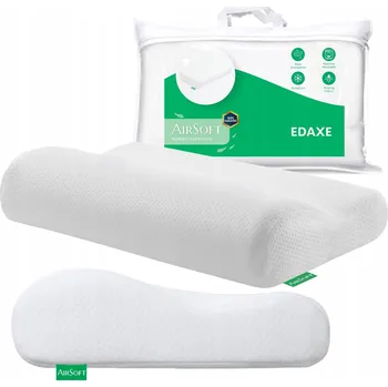 Polštář EDAXE Airsoft bílý 34 x 47 cm
