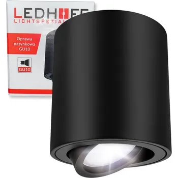 Bodové svítidlo Bodové kulatý svítidlo Ledhoff černé