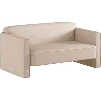 Pohovka Micadoni Béžová dvoumístná pohovka Abby 140 cm