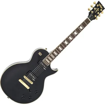 Elektrická kytara Vintage V100PBB Gloss Black Elektrická kytara