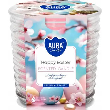 Svíčka Parafínová vonná svíčka Velikonoce Aura 1 ks