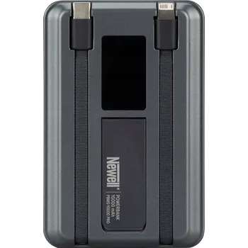 Powerbanka Powerbanka Newell MS-10000 Pro MagSafe 10000 mAh Lightning, USB-C - šedá