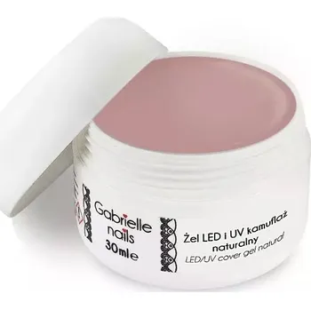Lak na nehty Gel UV LED kamufláž přírodní Gabrielle Nails 30 ml