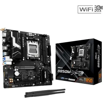 Základní deska Asrock B850M-X WiFi, AMD B850, AM5, 2x DDR5 DIMM, 2x M.2, HDMI, DP, USB-C, WiFi, mATX B850M-X WIFI R2.0