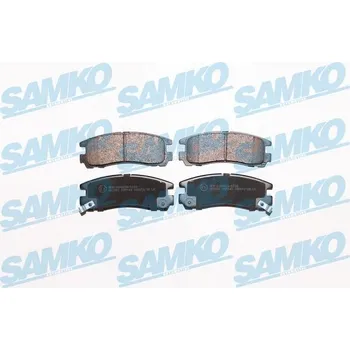 Brzdová destička Sada brzdových destiček, kotoučová brzda SAMKO 5SP043