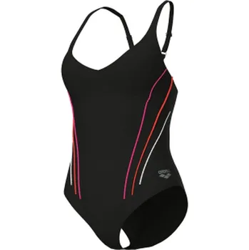 Dámské plavky Dámské jednodílné plavky Arena Bodylift Marina Black Velikost 36/S