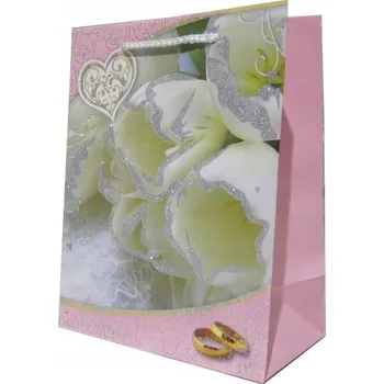 Dárková taška Dárková taška 32x26x12cm - Mix třpytek