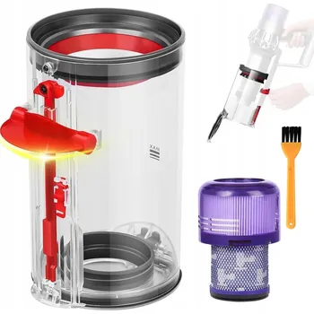 NÁDOBA NA PRACH PRO DYSON V11 V15 SV14 SV15 s HEPA filtrem VYSOKÁ KVALITA