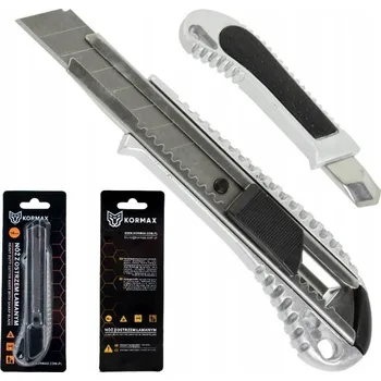 Pracovní nůž Nůž s odlamovací čepelí 18mm, tapetářský Kormax