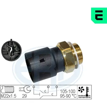 Klimatizace automobilu Teplotní spínač, větrák chladiče ERA 330300