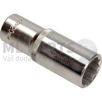 Autodílna nasadka 1/2" 20mm 12-kąt. długa