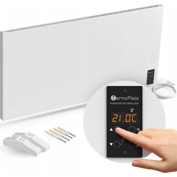 Topný panel TermoPlaza Infračervený ohřívač s termostatem 400W, topný panel pro 10 m2