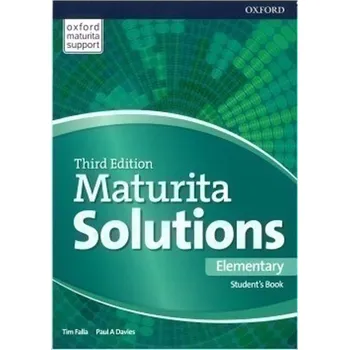 Cizí jazyk Maturita Solutions, Elementary Student's Book (SK Edition), 3rd