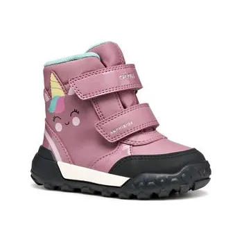 Dívčí sněhule Geox Sněhule B Trekkyup B Ab B566MD 054FU C8006 M Růžová 21