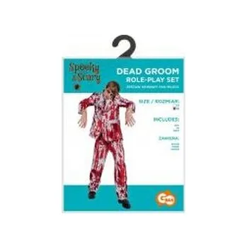 Karnevalový kostým Strój dla dorosłych Krwawy Pan Młody rozm. 56