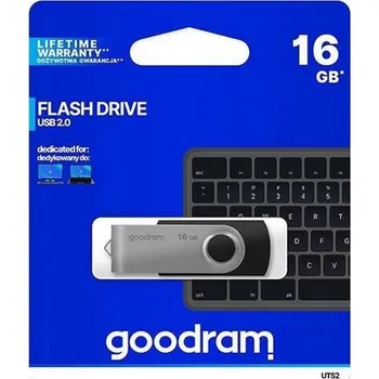 USB flash disk Flash disk UTS2 16GB černo-stříbrný