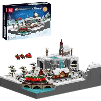 ostatní stavebnice Mould King 12029 Vánoční vláček Wonderland 4429 dílků