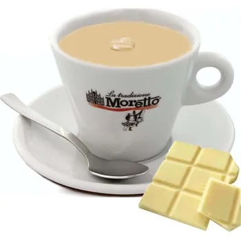 Horká čokoláda Moretto - Bílá 25g