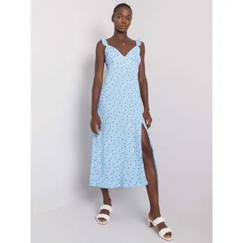 Dámské šaty RUE PARIS Modré šaty s potiskem RUE PARIS světle modrá 1657097