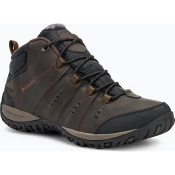 Pánská treková obuv Pánské boty Columbia Woodburn Ii Chukka WP OH cordovan/ garnet red