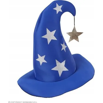 Čepice ČEPICE MAGA MAGIKA MODRÁ S HVĚZDIČKAMI