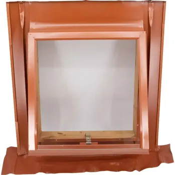 Střešní vikýř UNIVERZÁL - pro všechny typy střešních krytin 60x60 cm PC, cihlová