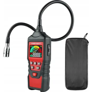 Bezpečnostní detektor DETEKTOR ČIDLO ÚNIKU ZEMNÍHO PLYNU BENZÍNU HEXANU VODÍKU PLYNU KOUŘE HT601A Detektor plynu