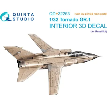 Plastikový model Quinta studio 1/32 Tornado GR.1 3D-Print&col.Inter. (REV)