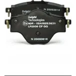 DELPHI Brzdové destičky zadní LP2509