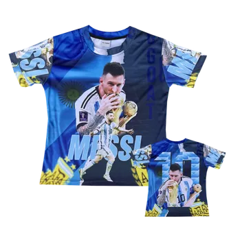 Numberoplus Dětské fotbalové tričko Argentina AFA - Lionel Messi 10 Velikost: 8-let.(vel.122)