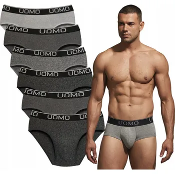 Pánské spodní prádlo Slipy kalhotky Anet slipy bambusové vícebarevné, sada 6 ks, velikost L