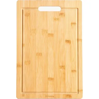 Kuchyňské prkénko Bambusové prkénko na krájení klasické L 38x25,5 cm HOMLA