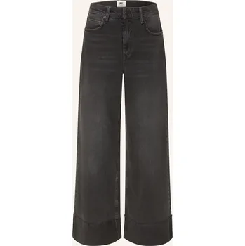 Mac Dámské Wide Leg Džíny Nevada, d996 basic urban black, 42