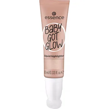 Rozjasňovač Jeden tekutý rozjasňovač Essence Baby Got Glo, mix odstínů 10 Sassy In Silk, 150 g