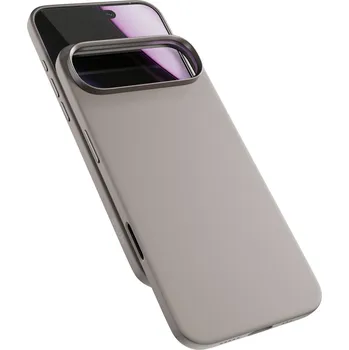 Telefonní příslušenství Epico Silicone Mag+ Case iPhone 17 Air - titanová