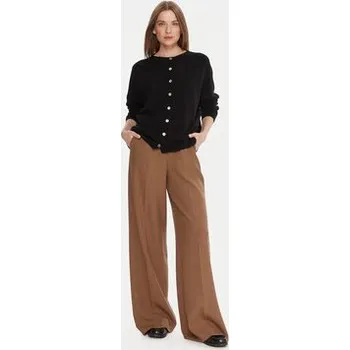 Dámský svetr Kontatto Kardigan 3M0978C Černá Relaxed Fit OS