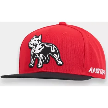 Kšiltovka Amstaff čepice Timus Snapback Red