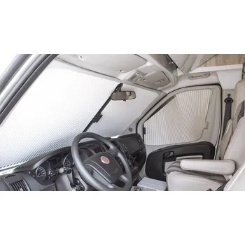 Příslušenství ke karavanu Čelní roleta Remis REMIfront pro Fiat Ducato 2014–2021 se senzorem, béžová