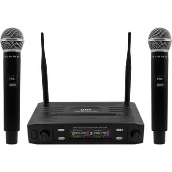 Mikrofon Bezdrátový mikrofonní set MusicMate MM-500