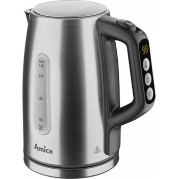 Rychlovarná konvice Amica Konvice s regulací teploty KM5011 1,7l nerezová ocel