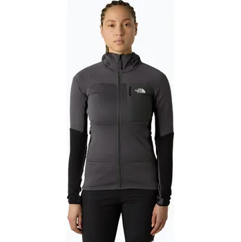 Dámská mikina Dámská mikina The North Face Polartec Powergrid Stormgap Hoodie anthracite grey/black