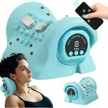 Masážní přístroj MASÁŽNÍ POLŠTÁŘ NA KRK, ŠÍJI, ZÁDA, RAMENA A CELÉ TĚLO - MASÁŽNÍ PŘÍSTROJ SHIATSU