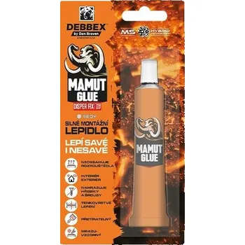 Průmyslové lepidlo Lepidlo DEN BRAVEN MAMUT GLUE Disper Fix šedé 25ml