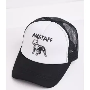 Čepice Amstaff čepice Logo Mesh Cap Black/White