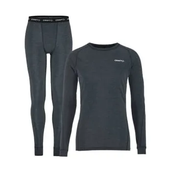 Set pánského termoprádla Set CRAFT CORE Wool Merino modrá XXL + doprava zdarma!