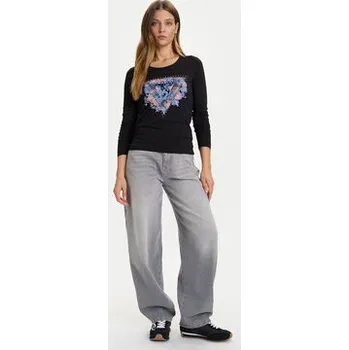 Dámská halenka Guess Halenka W5BI74 J1314 Černá Slim Fit S