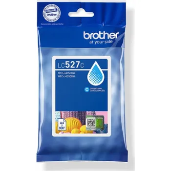 Počítačové příslušenství Brother LC527C - Azurová - originální - pillow pack - inkoustová cartridge - pro Brother MFC-J4350DW, MFC-J4550DW