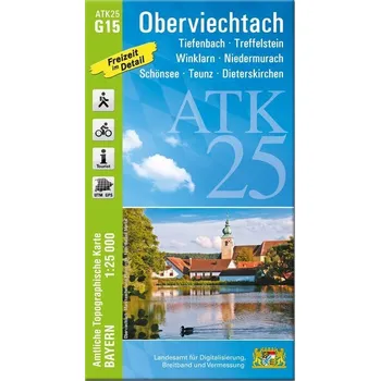 ATK25-G15 Oberviechtach (Amtliche Topographische Karte 1:25000) - Landesamt für Digitalisierung, Breitband und Vermessung